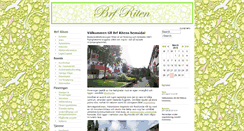 Desktop Screenshot of brf-riten.se